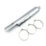 Oem Harley 65400293 Cvo Left Exhaust Chrome Muffler Heat Shield 17-23 Touring. Fixed Price $87.00.