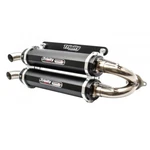 Trinity Racing Stage Slip-on Exhaust For Polaris Rzr Xp Turbo/s TR-4152S-BK. Fixed Price $688.00.