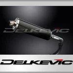 Bmw K1200S 2005-2008 Delkevic Slip 18" Oval Carbon Exhaust Muffler Kit. Fixed Price $309.99.