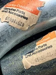 Harley Davidson Ironhead Sportster Stock Exhaust Pipes 65456-62 65491-62B Nos. Fixed Price $250.00.