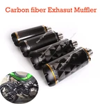 Carbon Fiber 51MM Universal Motorcycle Exhaust Pipe Modified Tail Muffler 370MM. Fixed Price $134.64.