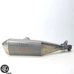 05 06 Suzuki Gsxr 1000 Oem Exhaust Pipe Muffler Slip On Titanium. Fixed Price $110.00.
