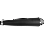 Emgo BLACK17" Shorty Megaphone Slip Muffler Motorcycle Universal 80-84030C. Fixed Price $127.14.