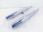 Moto Guzzi California Ev 1100 Chrome Left/right Exhaust System Mufflers. Fixed Price $179.99.