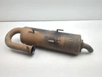20-22 Tracker Off Road 500S Rear Muffler Can Pipe Exhaust Slip-on Silencer. Fixed Price $188.99.