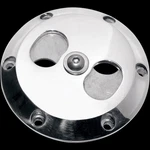 La Choppers Exhaust End Cap For 4IN. Diameter Supertrapp External Disc Mufflers. Fixed Price $64.12.