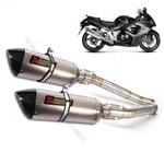For Suzuki Hayabusa GSX1300R 2008-2020 Slip-on Exhaust System Pipe 51MM Mufflers. Fixed Price $219.42.