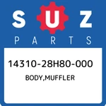 14310-28H80-000 Suzuki Body,muffler 1431028H80000, New Genuine Oem Part. Fixed Price $1023.24.