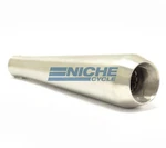 13" Big Mouth Reverse Cone Stainless Steel Muffler Megaphone 2.0". Fixed Price $98.00.