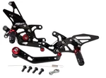 Hotbodies Racing 40801-2500 Fully Adjustable Rearset, Black Read Desc. Fixed Price $199.99.