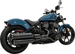 Bassani Black 4" Slip On Mufflers Fits 2022-2023 Indian Chief Bobber Dark Horse. Fixed Price $769.95.