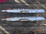 2014 Harley-davidson Electra Glide Flh Chrome Rush Mufflers P/n 15301 074 99-2. Fixed Price $75.00.