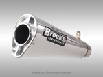 Brock's Alien Head Full System 14" Muffler Suzuki Hayabusa (22-26) Polished. Fixed Price $1547.55.