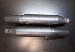 Genuine Harley Davidson Black Slip-on Exhaust Muffler With Shields 64900370A. Fixed Price $179.99.
