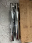 Harley Davidson 00-06 Softail Oem Chrome Exhaust Mufflers 65413-00. Fixed Price $49.00.
