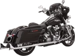 Bassani Fishtail Slip-on Mufflers Chrome 33" W/baffle Harley 95-16 1F27E33. Fixed Price $758.95.