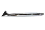 Chrome Tapered Fishtail Muffler 27 Inch For Harley-davidson. Fixed Price $151.99.