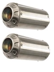 Hotbodies Mgp Slip-on Mufflers Ss For Kawasaki Z1000 14-17. Fixed Price $503.51.