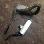 Used 98 99 Kawasaki KX100 Oem Exhaust Header Pipe Slip-on. Fixed Price $224.95.