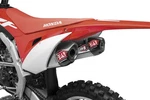 Yoshimura RS-9T Signature Series Dual Muffler Full Exhaust System #22843AR520. Fixed Price $1219.00.