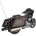 S&s Cycle Mufflers Chrome Black Thruster Touring '95-'16 550-0619. Fixed Price $833.67.