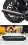 Harley Dyna Screamin Eagle Rear Muffler Shield Slash Cut. Fixed Price $49.95.