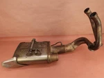 2015 - 2021 Kawasaki Versys KLE650 Exhaust Header Pipes Muffler Can. Fixed Price $259.49.
