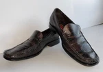 Vintage Cole Haan Men's 10.5 Python Brown Loafers Slip-ons Classic. Fixed Price $64.99.