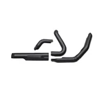 New Harley Davidson Touring 17+ M8 Exhaust Shield Kit Satin Black 65400285. Fixed Price $259.95.