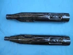 2017-2025 Harley Cvo Road Glide Scorched Chrome B & Exhaust Slip On Mufflers. Fixed Price $149.99.