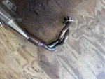 Kawasaki Ninja 650 Factory Exhaust Header Pipe + Muffler. Fixed Price $140.00.
