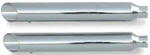 Rush 3" Slip Mufflers 2.25" Baffle Baloney Cut 28604-225. Fixed Price $160.00.