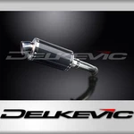 Bmw K1200R 2005-2009 Delkevic Slip 9" Oval Carbon Exhaust Muffler Kit. Fixed Price $288.99.