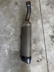 Genuine Yamaha '07 & '08 YZFR1 Stock Muffler Right. Fixed Price $90.00.