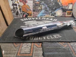 Harley-davidson Oem Shorty Dual Rear Muffler Silencer 80391-04 Chrome. Fixed Price $250.00.