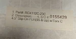 Components RCX112C-23C 4.5"SLIP-ON Mufflers W/ Chrome Torx Tip 95-16 Touring. Fixed Price $544.00.