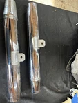2008 Yamaha V Star Muffler Pipe 4XY-1 And 4XY-2 Set Pair B3. Fixed Price $99.99.