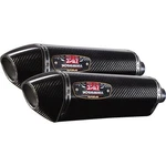 Yoshimura 1414020220 R-77 Race Series Dual Slip-ons, Carbon Fiber Mufflers. Fixed Price $1339.00.
