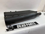 Harley Black Rc Exhaust 4.5" 17-UP Touring Slip-on Mufflers. Fixed Price $324.00.