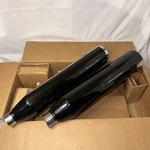 2X Harley Davidson Oem Chrome Exhaust System 2011 Fxs Motorcycle. Fixed Price $145.00.