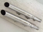 XL1200 XL883 Sportster 04-13 Cycle Shack 2.5 Inch Slash Cut Slip-on Exhaust. Fixed Price $419.16.