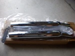 Nos Mac Universal Chrome Slip On Kick Up Taper Tip Mufflers 1 3/8" Id. Fixed Price $124.95.