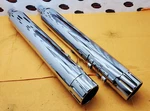 Harley Davidson Cvo Touring Ultra Oem Mufflers Heat Shields End Caps Road King. Fixed Price $216.75.