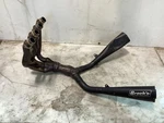 12-25 Kawasaki Ninja ZX14R Brock Dual Alien Head Slip On Exhaust Mufflers. Fixed Price $449.99.