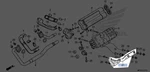 Honda 2010-2018 Shadow Vt Cr Muffler Bracket 18455-MFR-670 New Oem. Fixed Price $293.00.