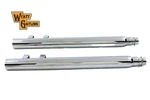Wyatt Gatling Straight Muffler Pipe With Removable Baffle For Harley-davidson. Fixed Price $112.99.