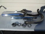 1984-99 Yamaha Virago XV700-1100 Oem Complete Exhaust System #1TA-14711-00-00. Fixed Price $120.00.