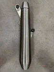 Triumph Speed Twin 900 2016-2017 Left Hand Silencer Assembly Part # T2201738. Fixed Price $150.00.