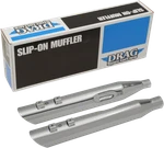 Drag Specialties Slashdown 4" Chrome Slip-on Muffler Exhaust 1801-1189. Fixed Price $417.25.