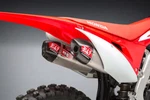 Yoshimura Honda CRF250R 2018-2021/RX RS-9T Full Exhaust Dual Stainless Mufflers. Fixed Price $1219.00.